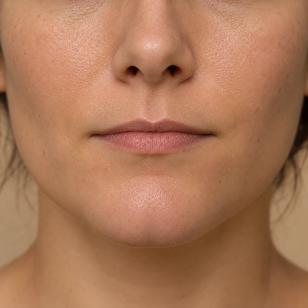 Schmale Lippen, schmales Lippenrot